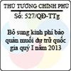 Quyết định 527/2013/QĐ-TTg