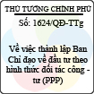 Quyết định 1624/QĐ-TTg