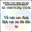 Công văn 5406/TCHQ-TXNK