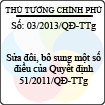 Quyết định 03/2013/QĐ-TTg