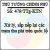 Công văn 479/TTg-KTN