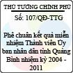 Quyết định số 107/QĐ-TTG