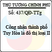 Quyết định 437/QĐ-TTg