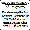 Quyết định 171/QĐ-TTg