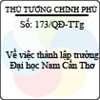 Quyết định 173/QĐ-TTg