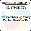 Quyết định 173/QĐ-TTg