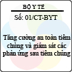 Chỉ thị 01/CT-BYT