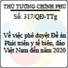 Quyết định 317/QĐ-TTg