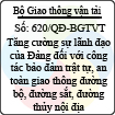 Quyết định 620/QĐ-BGTVT