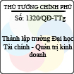 Quyết định 1320/QĐ-TTg