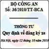 Thông tư 36/2010/TT-BCA