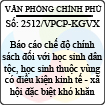 Công văn 2512/VPCP-KGVX