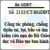 Chỉ thị 2132/CT-BGDĐT