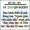 Quyết định 2211/QĐ-BGDĐT