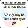 Quyết định 137/QĐ-BKHCN