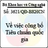 Quyết định 3621/QĐ-BKHCN