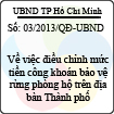 Quyết định 03/2013/QĐ-UBND