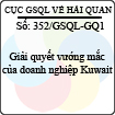 Công văn 352/GSQL-GQ1