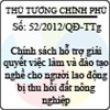 Quyết định 52/2012/QĐ-TTg