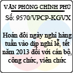 Công văn 9570/VPCP-KGVX