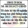 Chỉ thị 08/2013/CT-UBND
