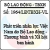 Công văn 1964/LĐTBXH-VL