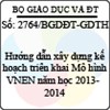Công văn 2764/BGDĐT-GDTH