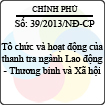 Nghị định 39/2013/NĐ-CP