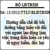 Thông tư liên tịch 13/2012/TTLT-BLĐTBXH-BYT