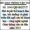 Quyết định 1045/QĐ-BGTVT