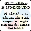 Quyết định 15/2012/QĐ-UBND