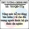 Quyết định 705/2013/QĐ-TTg