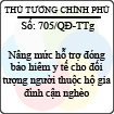 Quyết định 705/2013/QĐ-TTg