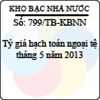 Thông báo 799/TB-KBNN