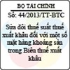 Thông tư 44/2013/TT-BTC