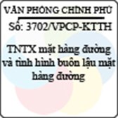 Công văn 3702/VPCP-KTTH