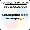 Công văn 381/GSQL-GQ3