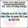 Công văn 2632/TCHQ-GSQL