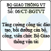 Chỉ thị 06/2013/CT-BGTVT