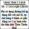 Quyết định 17/2013/QĐ-UBND