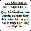 Quyết định 311/2013/QĐ-CHHVN