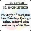 Quyết định 19/QĐ-LĐTBXH