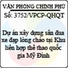 Công văn 3752/VPCP-QHQT