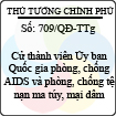 Quyết định 709/QĐ-TTg