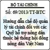 Thông tư 69/2013/TT-BTC