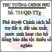 Quyết định 755/QĐ-TTg