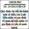 Nghị định số 24/2013/NĐ-CP