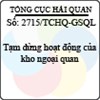 Công văn 2715/TCHQ-GSQL