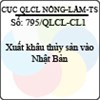 Công văn 795/QLCL-CL1
