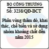 Quyết định 3238/2913/QĐ-BCT